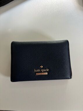 kate Spade Small Navy Mini Wallet
